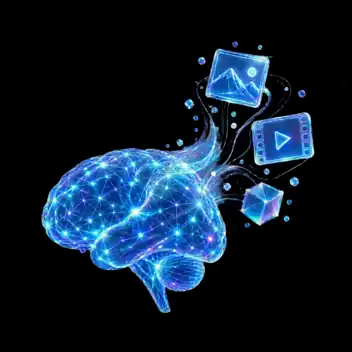 Cerebro de inteligencia artificial generativa holográfico
