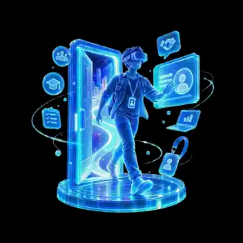 Holograma de onboarding inmersivo para nuevos empleados con XR