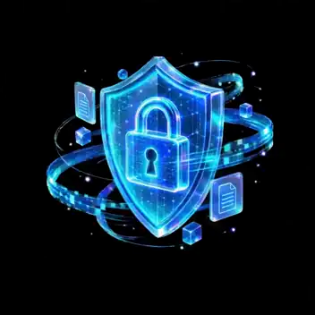 Escudo holográfico de protección de datos y privacidad
